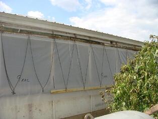 Ag Curtain Installation Picture